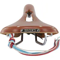Brooks B17 Imperial, Fahrradsattel, Track, Braun, Einfarbig, Leder, 17,5 cm