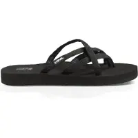 Teva Olowahu, Weiblich, Erwachsener, Flip-Flops, Schwarz, Einfarbig, Flacher Absatz