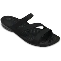 Crocs Badepantolette "Swiftwater Sandal", Sommerschuh, Badeschuh, Poolslides, genoppte Innensohle