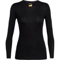 Icebreaker Funktionsunterhemd 175 Everyday LS Crewe Black Damen-L