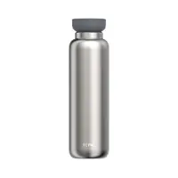 Mepal Thermoflasche Ellipse 900 ml - Edelstahl gebürstet - Isolierflasche
