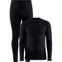 Craft Baselayer-Set Core Warm Baselayer Set Black Herren-XXL