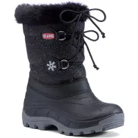 Olang Schneestiefel Patty LX Nero Kinder-Schuhgröße 27 - 28