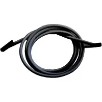 Lafuma LFM23220247 Gummischnüre mit Endkappe, Farbe schwarz