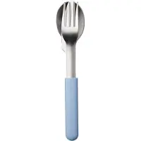 Mepal campinggeschirr - Besteck-Set Bloom 3-teilig - Nordic blue