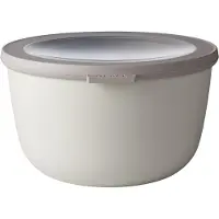 Mepal Multischüssel Cirqula - Mikrowellengeschirr - Multikom 2000 ml - Nordic white - Meal prep box