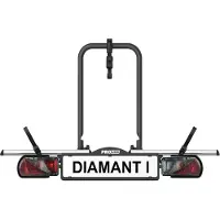 Pro-User Fahrradträger Diamond 1 für 1 E-Bike/Fahrrad, 30 kg Traglast, Schnellkupplung, abschließbar, 7/13-polig