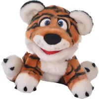 Living puppets Handpuppe Paco, der Tiger 35cm