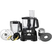 OBH Nordica Double Force Pro Manual food processor Black