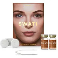 Swati 6-Monats-Kontaktlinsen Bronze