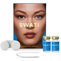 Swati 6-Monats-Kontaktlinsen Sapphire