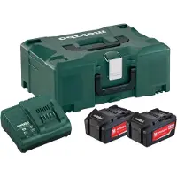 Metabo Basic - Set 18V 2 x 4.0 Ah + ML