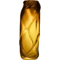Ferm Living Vase Water Swirl Tall Amber