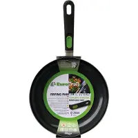 Eurotrail ETKW5511, Rund, Allzweckpfanne, Schwarz, Aluminium, Keramik, Gas, Halogen, Induktion, 24 cm