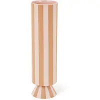 OYOY Living Toppu Vase High Caramel - Living Design Living Design, Beige, Keramik