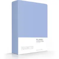 Romanette Kopfkissenbezüge Light Blue (Flanell) (2er Set)