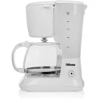 Tristar Kaffeemaschine CM-1252, 1,25L, 12-12 Tassen, 750W, weiß