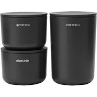 Brabantia Batteriefreie Personenwaage Dunkelgrau