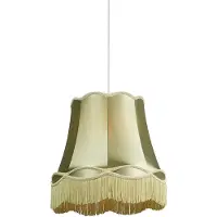 QAZQA Retro Hängelampe grün 45 cm - Granny