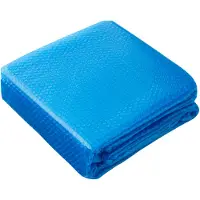 TecTake Pool-Solarfolie rund und selbstschwimmend Durchmesser 488 cm