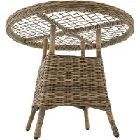 TecTake Aluminium Gartentisch wetterfest und UV-beständig 91 x 73,5 cm