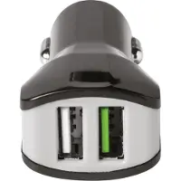 Celly Autoladegerät Celly 2 USB 3.4A Schwarz