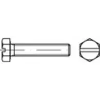Toolcraft 1064747 Sechskantschraube M6 12 mm Außensechskant DIN 933 Edelstahl A2 100 St.