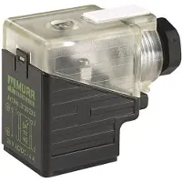 Murr Elektronik Ventilstecker SVS Schwarz, Tra