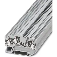 Phoenix Contact Durchgangsreihenklemme STS 4-TWIN Grau 50 St.