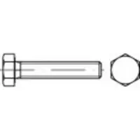 Toolcraft TO-5384253 Sechskantschraube M30 110 mm Außensechskant DIN 961 1 St.