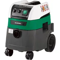 HiKOKI RP350YDM, 1200 W, Trommel-Vakuum, Trocken&Nass, Beutellos, 25 l, Schwarz, Grün, Weiß