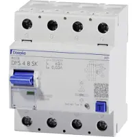 Doepke 09144998HD DFS 4 063-4/0.03-B SK HD 4polig 63A FI-Schutzschalter allstromsensitiv B