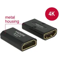 DeLOCK HDMI/HDMI, HDMI, HDMI, Schwarz