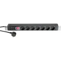 K&M 28674 19" Power box 2 m