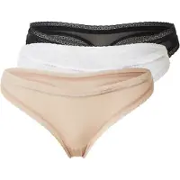 Calvin Klein Jeans Qd3802e Tanga 3 Einheiten