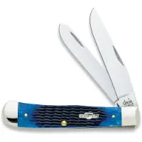 Case Cutlery Trapper Blue Bone Pocket knife