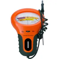 Monzana Wassertester Primeur für PH und Chlor 18x12x5cm