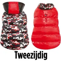 Croci Red Camou gefütterte Jacke 10 cm - 9 g