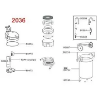 Eheim 2036/2235/2236 Filtermedienbehälter