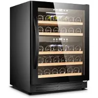 mQuvée Einbau-Weinkühlschrank - Scandinavian Collection 40 Fullglass Black