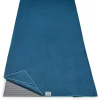 Gaiam Matte STAY-PUT YOGA MAT TOWEL LAKE - YOGAMATTEN HANDTUCH