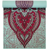 Gaiam Yoga Matte hellblau mit Mandala 6 mm
