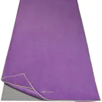 Gaiam YOGA HANDTUCH STAY PUT PURPLE JAM