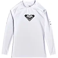 Roxy Whole Hearted Langarm Lycra white Gr. M