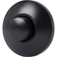 EcoDim - LED Fußdimmer Schwarz 0-50 Watt 220-240V - Phasenschnitt - EU -