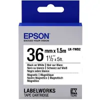 Epson TAPE - LK7WB2 MAGNETIC BLK/