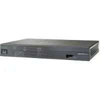 Cisco 881, Ethernet-WAN, Schnelles Ethernet, Schwarz