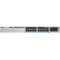 Cisco Catalyst 9300L - Network Essentials - Switch - L3 - 24 x 10/100/1000 + 4 x 10 Gigabit SFP+ (Uplink) - an Rack montierbar
