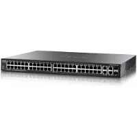 Cisco SG350-52P, Managed, L3, Gigabit Ethernet (10/100/1000), Power over Ethernet (PoE), Rack-Einbau, 1U