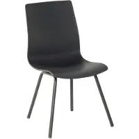 Hartman 2er Set Sophie Rondo Wave Dining Stuhl Aluminium/Kunststoff